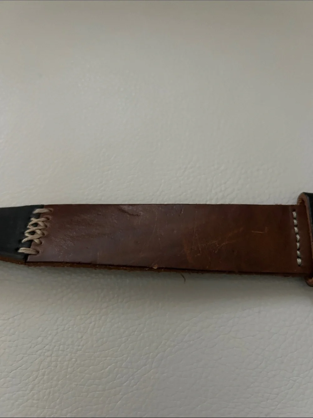 GAP Kids Leather Belt with Silver Buckle